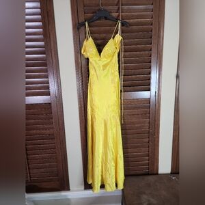 Elegant Yellow Gown